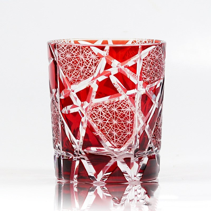 🎁 Carved Lead-free Crystal Glass Whisky Tumbler (100% off)