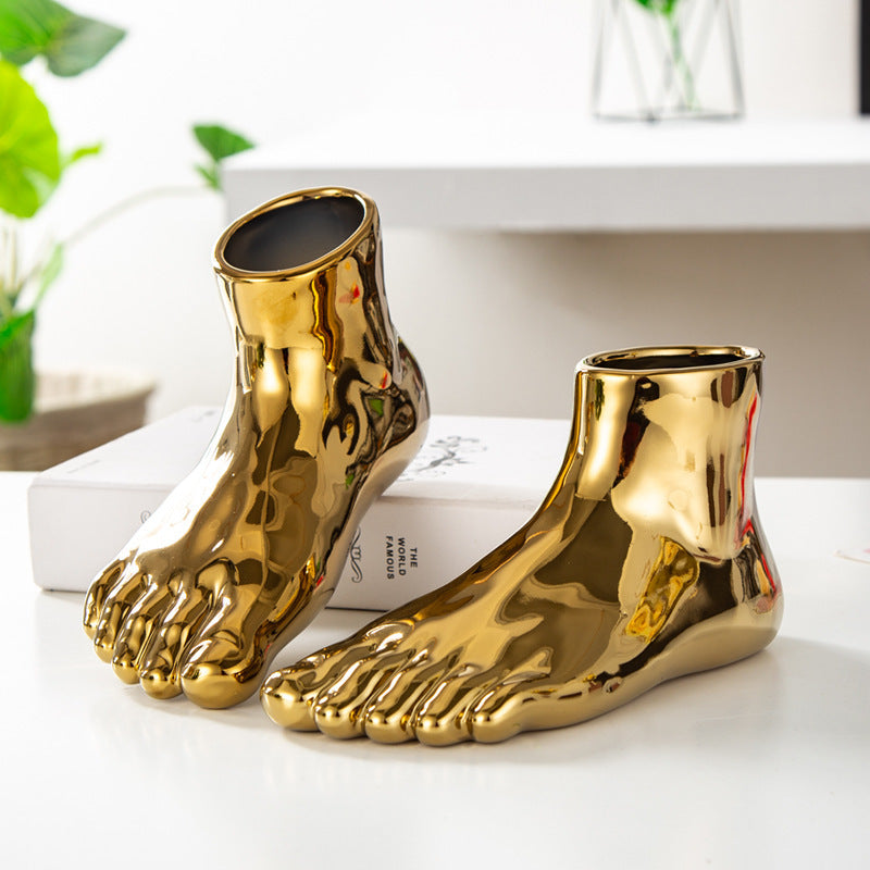 🎁 Ceramic vase foot ornaments (100% off)