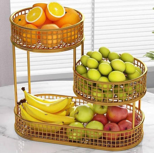 Metal Fruit Basket 32*32-V Home Decor