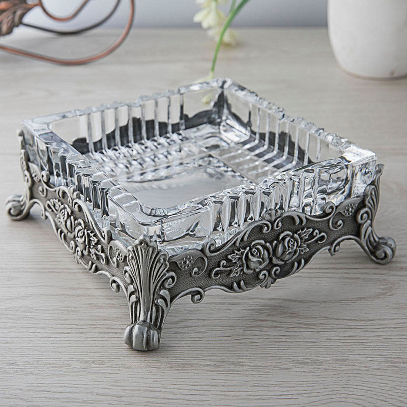 🎁 Retro Affordable Luxury Glass Ashtray (100% off)