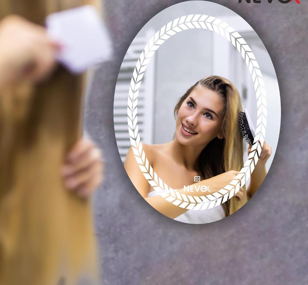 Oval LED Mirror 18*24