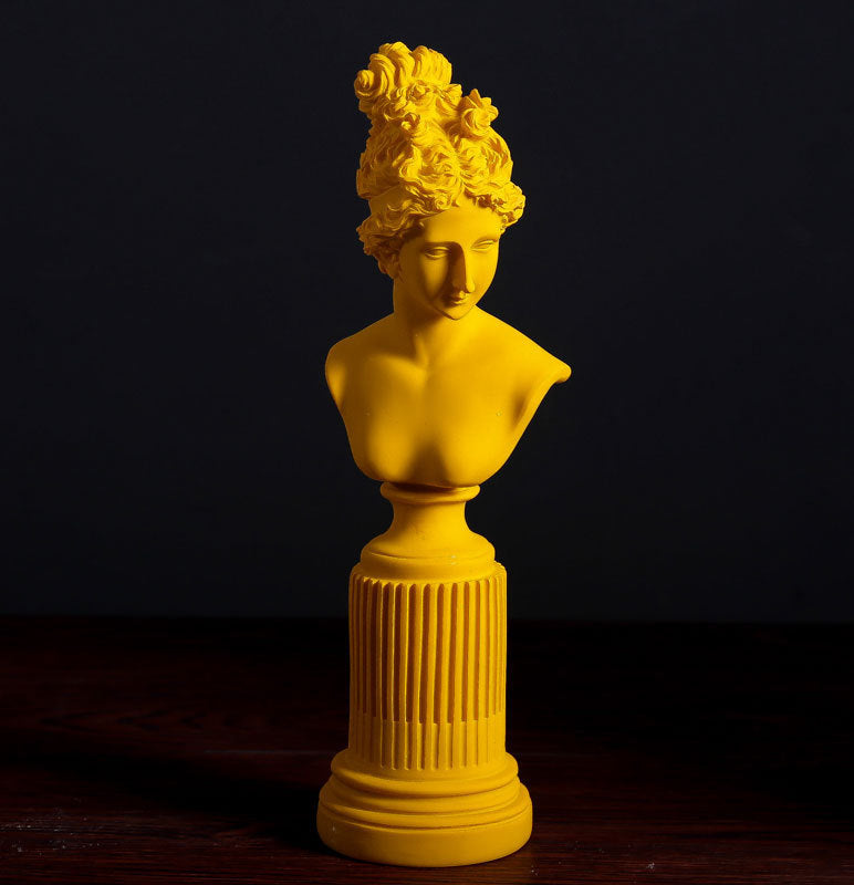 Sculpture creative furya goddess home furnishings