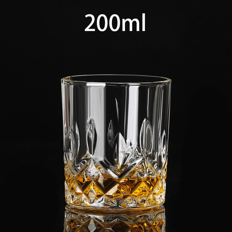 Sealed Transparent Wine Bottle With Lid Whiskey Glass