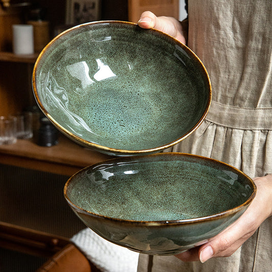 8-inch Kiln Transformation Ceramic Serving Bowl