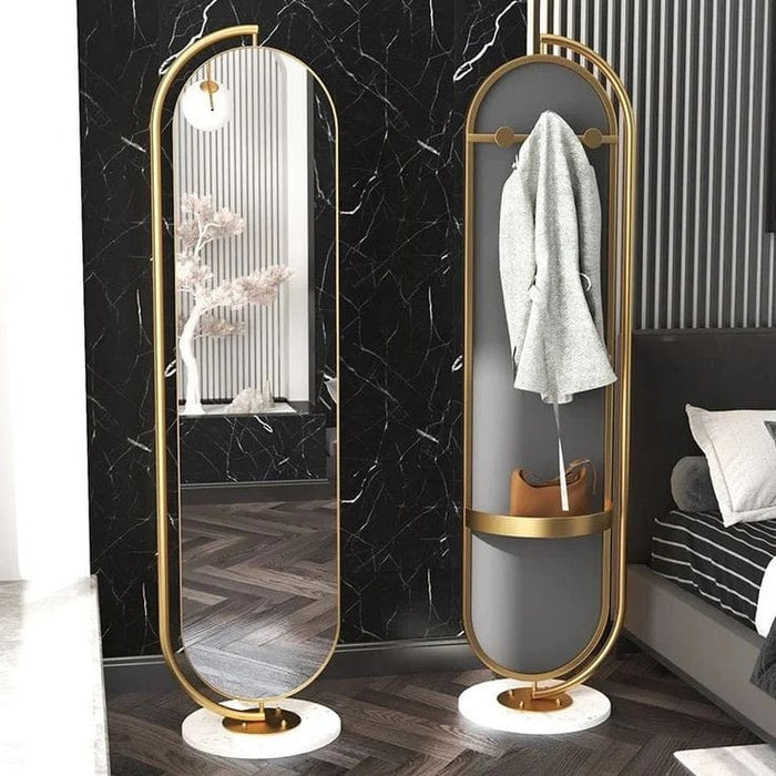 Rotating Mirror With Storage 15*15*62