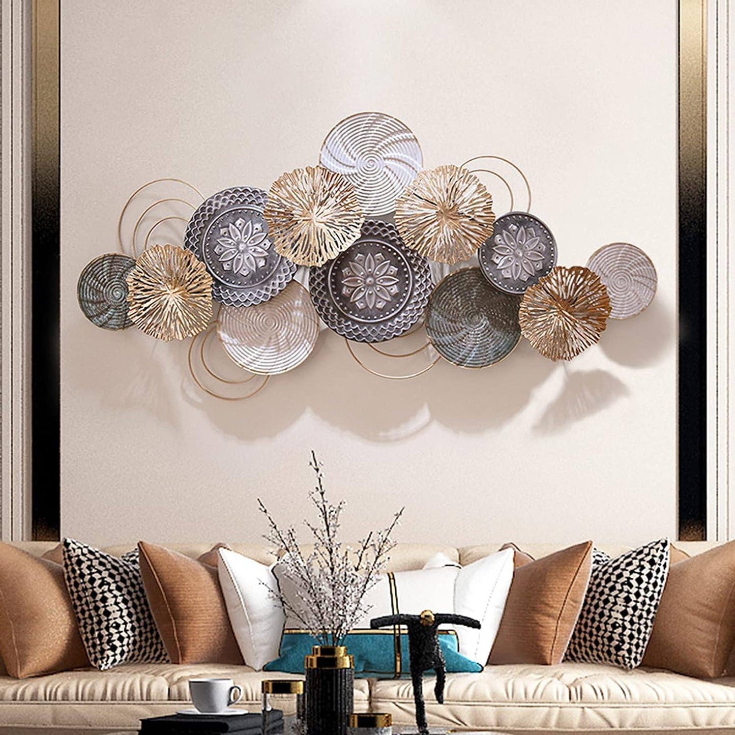 Multiple Flowers Wall Decor 24*48