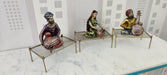 Polyresin Musicians On Cot Table Decor 9*10