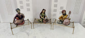 Polyresin Musicians On Cot Table Decor 9*10