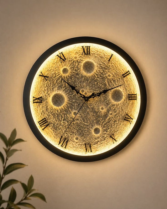 Royal moon Wall clock
