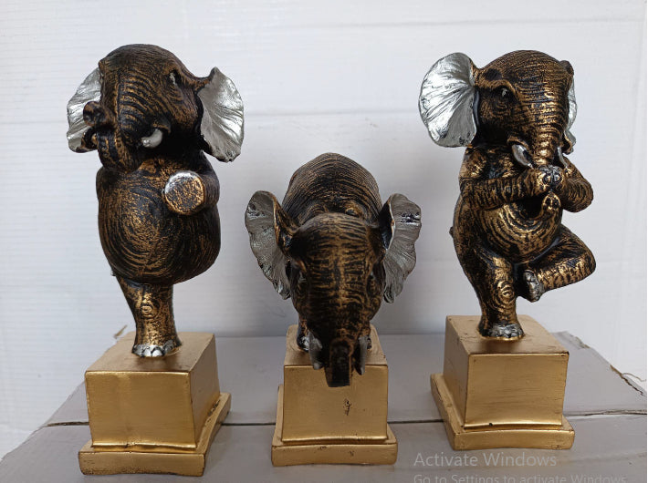 Elephant Set Table Decor 4*6