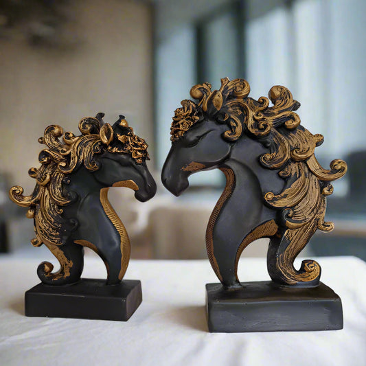 Horse Set Decor 8*3*13
