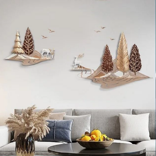 Awa inspiring deer wall decor 47*27