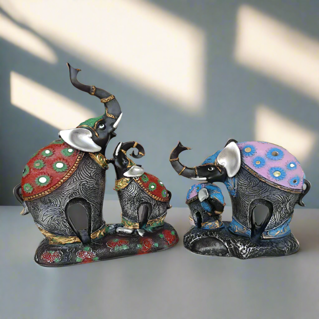 Elephant table decor set 9*7