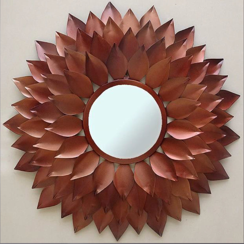 Leaf Wall Mirror Decor 30*30*3