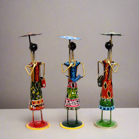 Umbrella lady set table decor 11*3*3