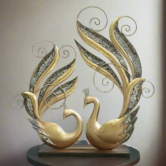 Peacock Set Mosaic Decor 27*28