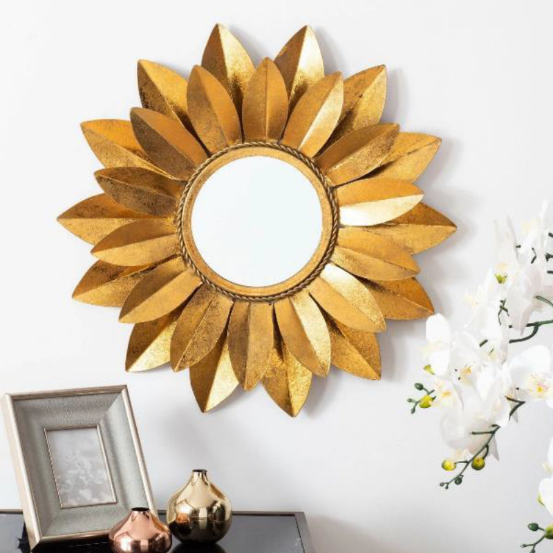 Leaf Wall Mirror Decor 24*24*5