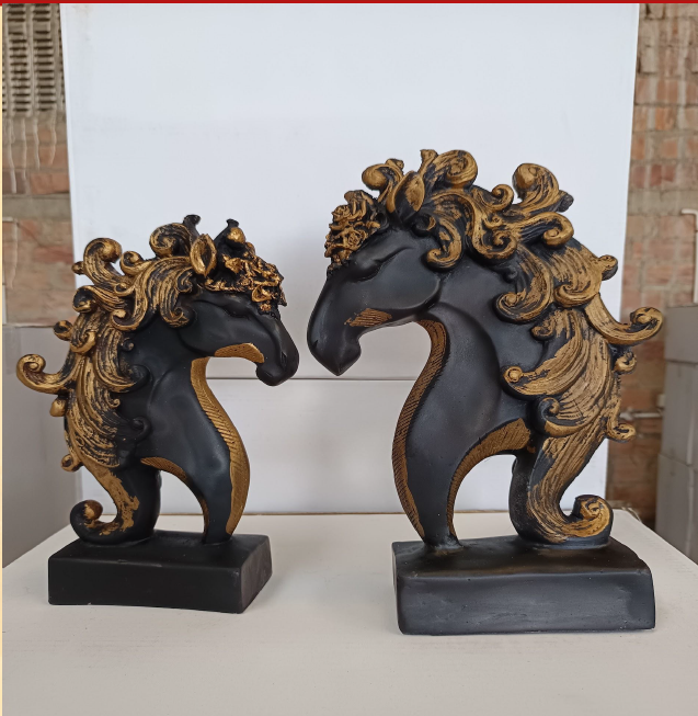 Horse set decor 8*3*13