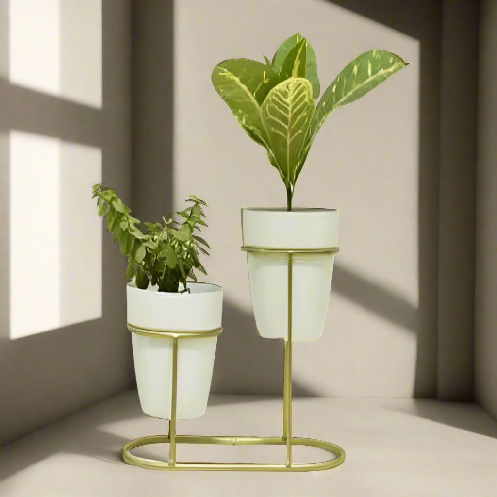 Planter Set With Stand 22*12*25*1