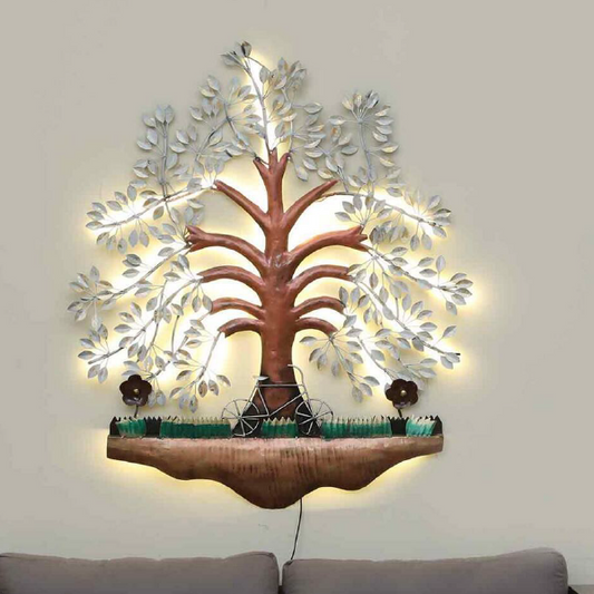 Pesto White Tree wall decor 31*40