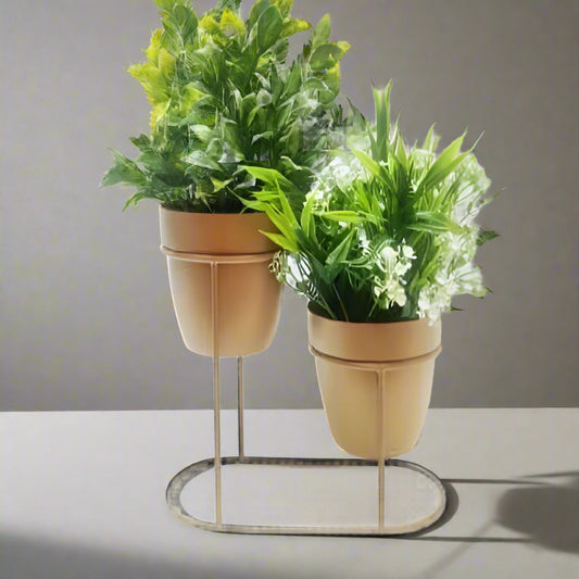 Planter Set With Stand 22*12*25*2