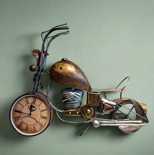 Sports Bike Wall Clock 33*24