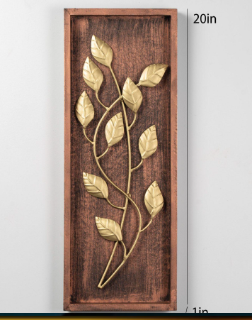 Noah leaf wall decor 20*8