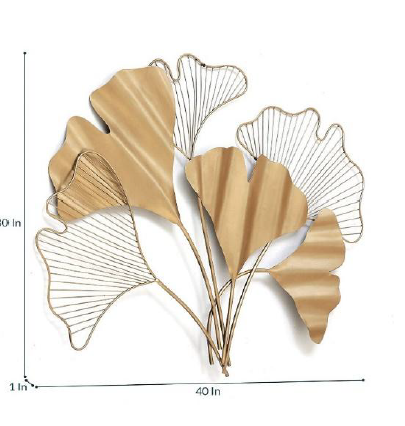 Six Ginkgo Leaf Wall decor 30*40