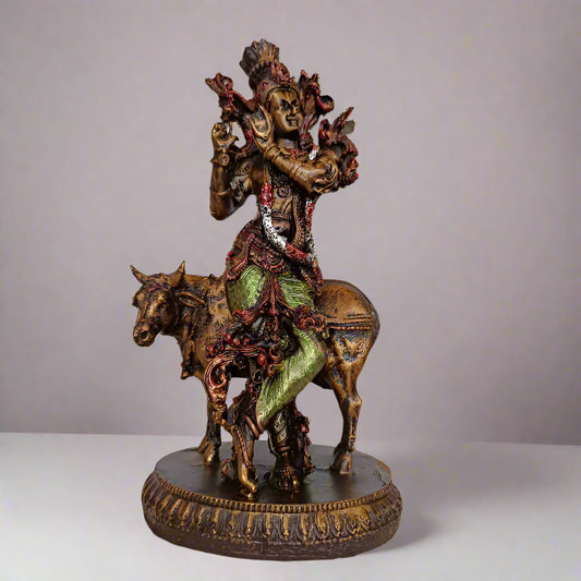 Cow Krishna Table Decor 5*4*10
