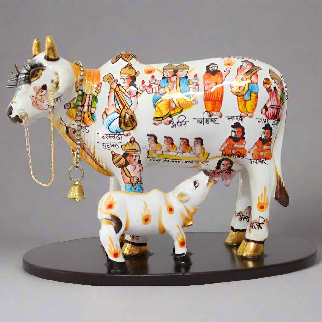 Kamdhenu cow decor 7*4*11*1