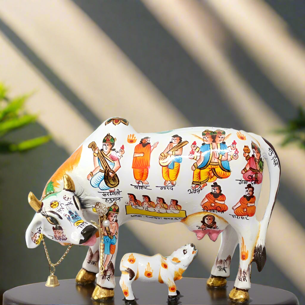 Kamdhenu Cow Decor 7*4*11