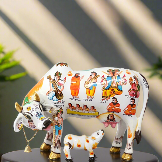 Kamdhenu cow decor 7*4*11