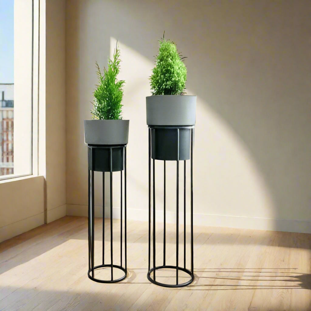Brooklyn Planter Set With Stand 74*64