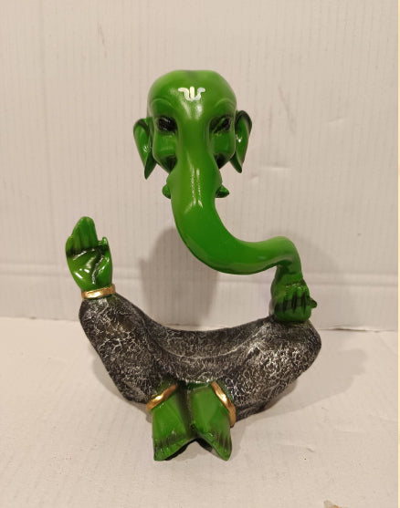Green Gajanand Decor 6*4*8.5
