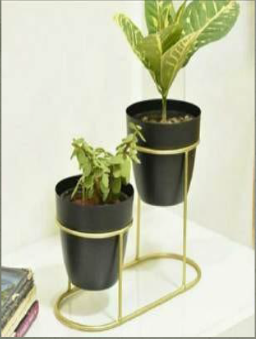 Planter set with stand 22*12*25