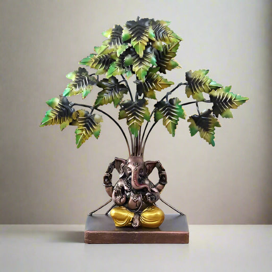 Ganesha Mapple Tree Table Decor 20*21