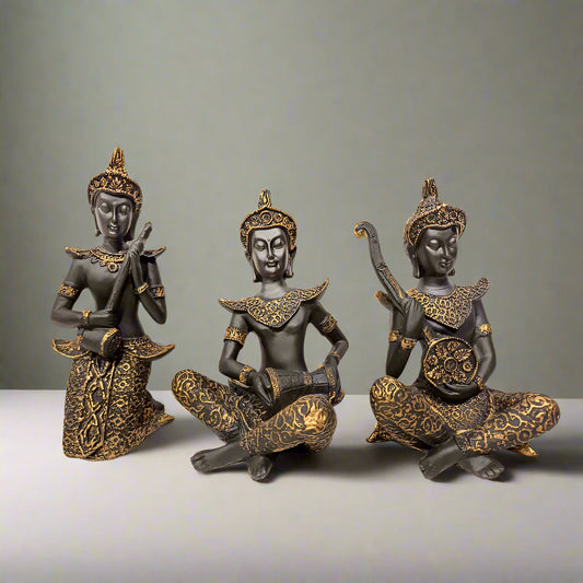 Buddha Musician Set Table Decor 5*8*2