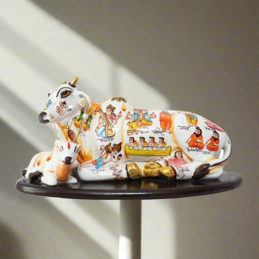 Kamdhenu Cow Decor 12*5*7