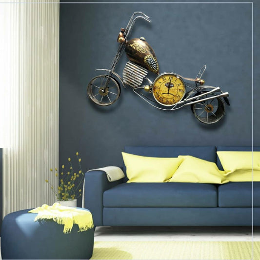 Sports Bike Wall Clock 50*36