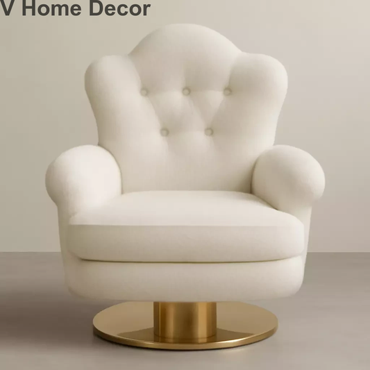 The Throne Cloud Revolving Armchair – Custom Luxury