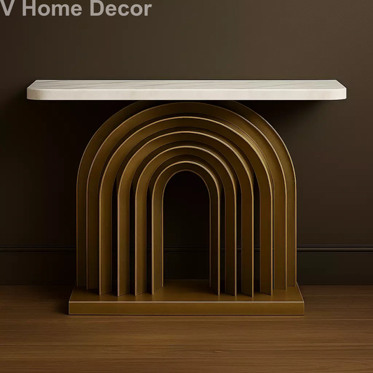 CHHAAYA Arch Console Table – Sculptural Elegance Inspired by Temple Arches
