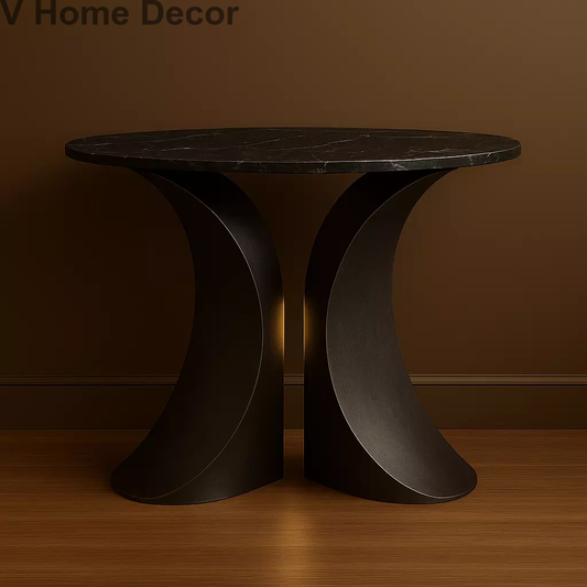 VAJRA Arc Console Table – Sacred Geometry in Sculptural Form