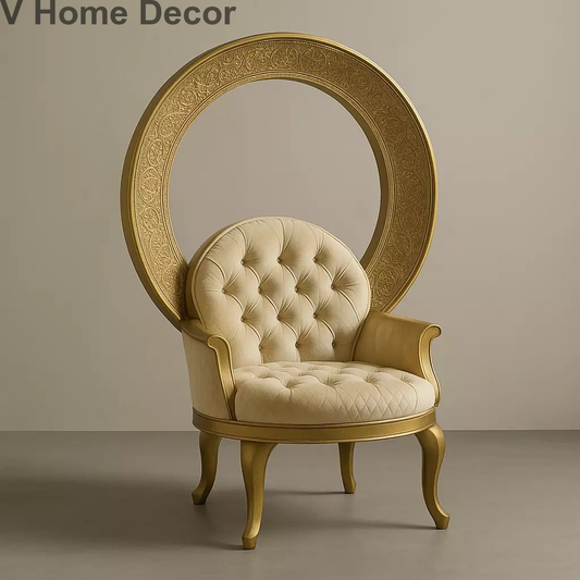 The Maharaja Halo Chair – A Throne of Divine Elegance