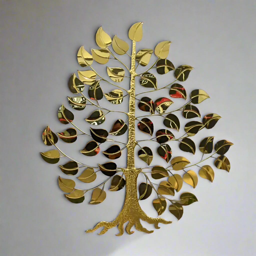 Steel Tree wall decor 43*3*40