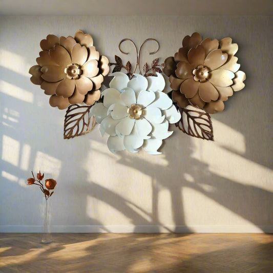 Flower Triplet wall decor 30*20