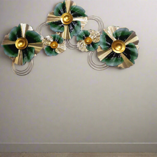 Flower rings wall decor 48*24