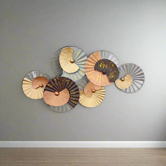 Wheel shape wall decor 24*46