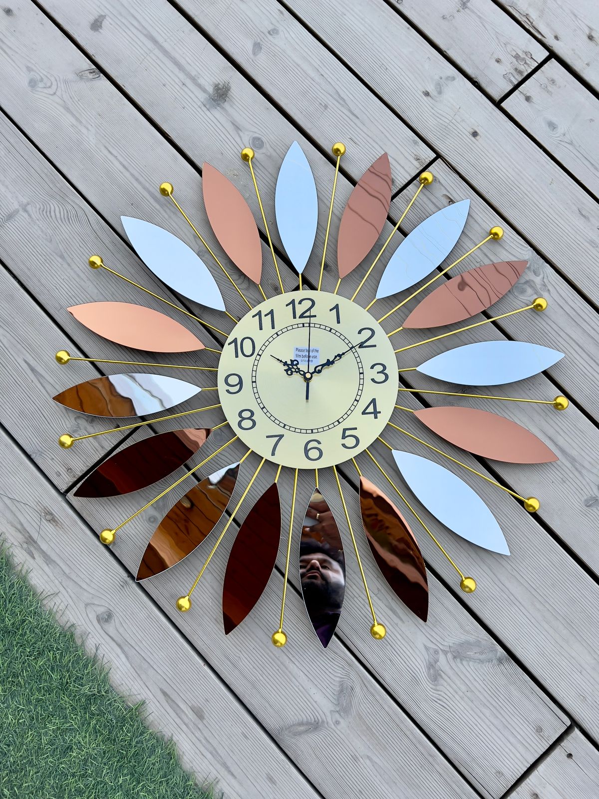 Mirror Clock 28*28