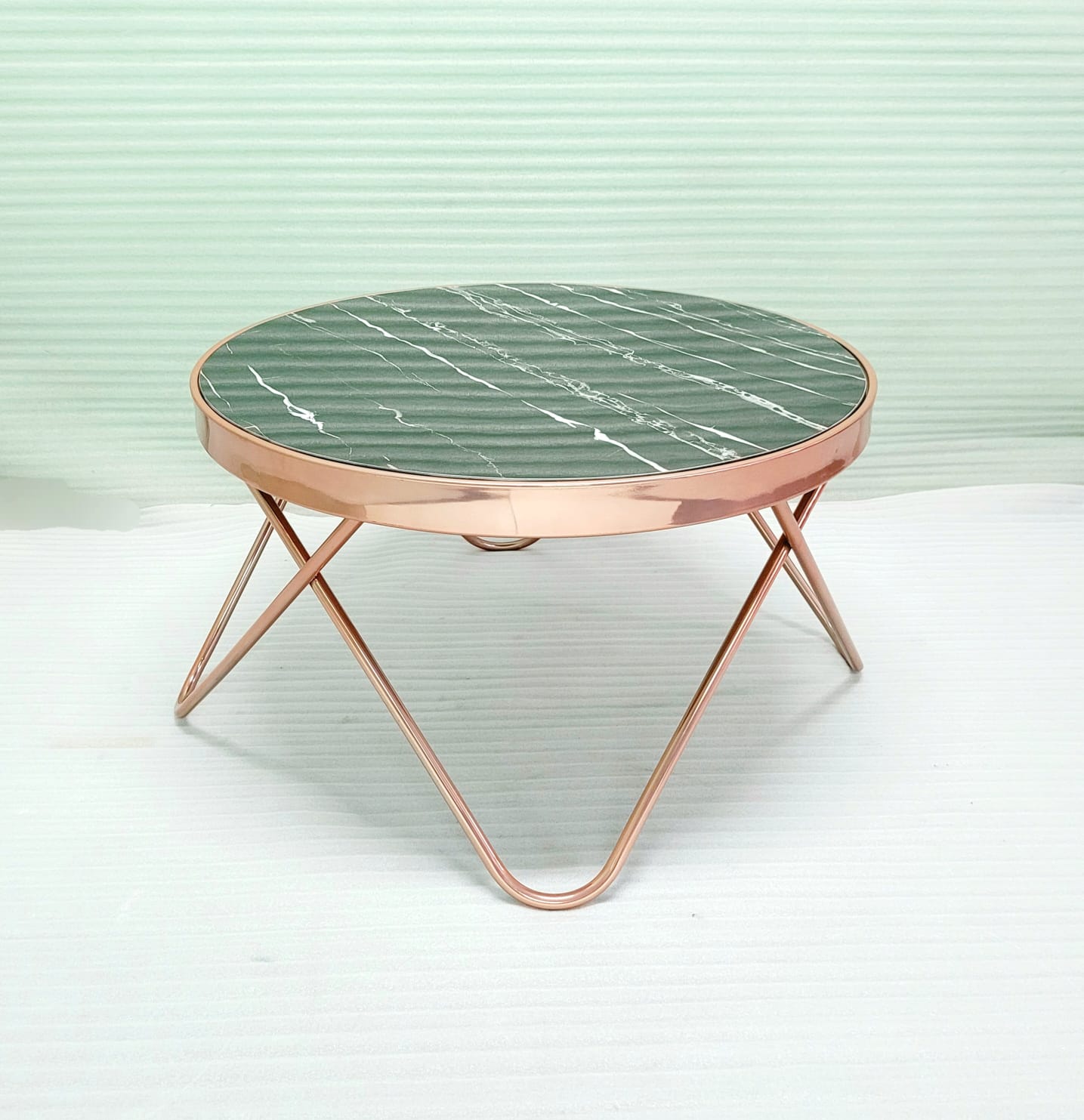 Stainless Steel Rosegold  Table 30*18