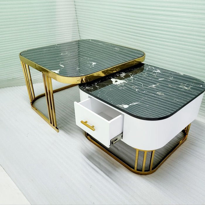 Stainless Steel  Drawer Table 28*18